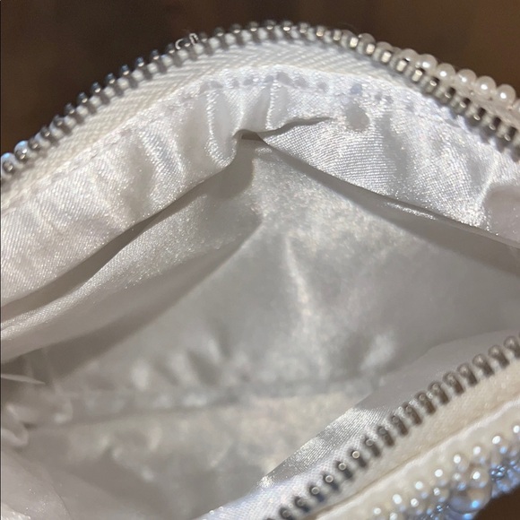 🤍🩵 💍 Pearl & Diamond Wedding Shoulder Bag 🥂🍾 - Picture 5 of 8
